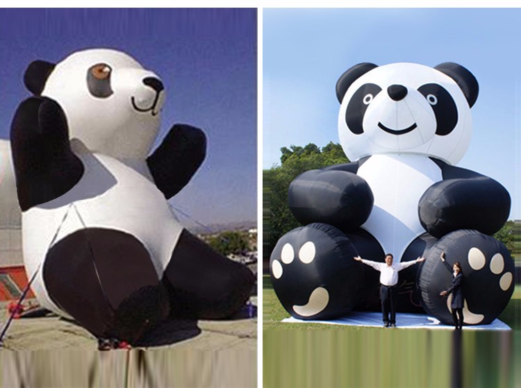 通州熊猫固定吉祥物