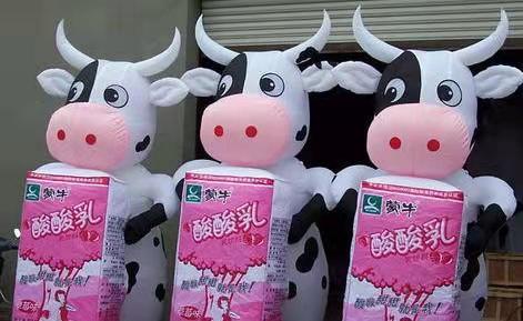 通州牛奶厂广告气模